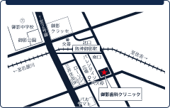 御影駅周辺マップ